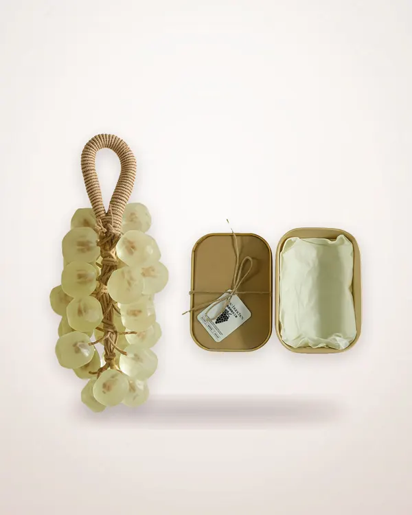 Jasmine Gemstone Grape Soap Gift Box