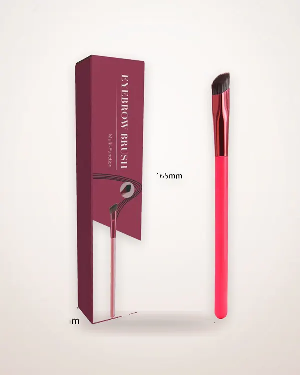 Angled Eyebrow Brush with Precision Edge