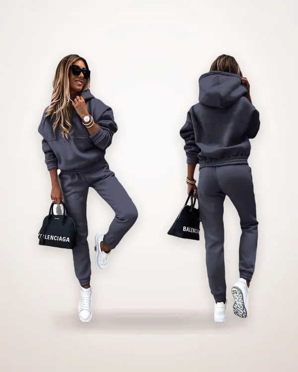 Long Sleeve Two-Piece Leisure Set