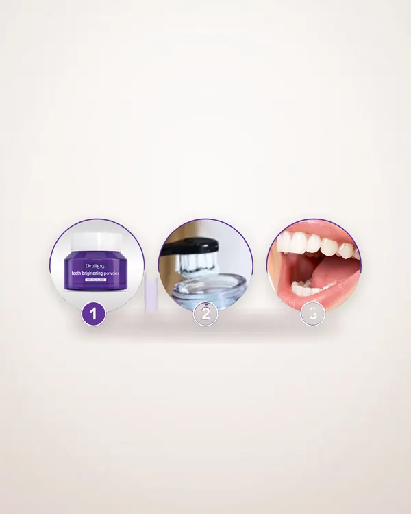 Purple Stain-Reducing Tooth Powder