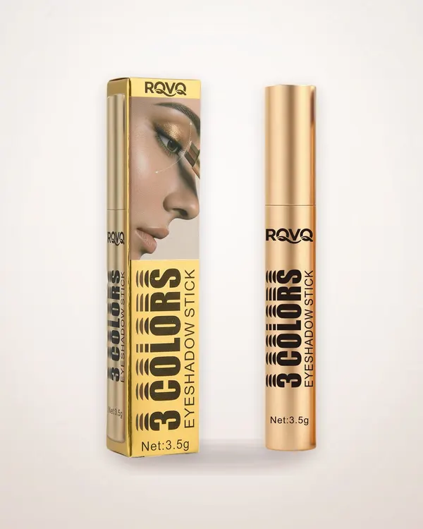 Three-Color Brown Eyeshadow Stick