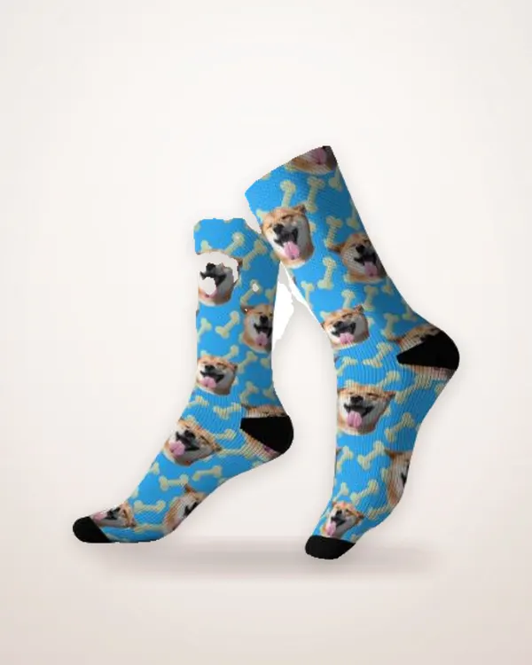 Personalized Pet Portrait Socks