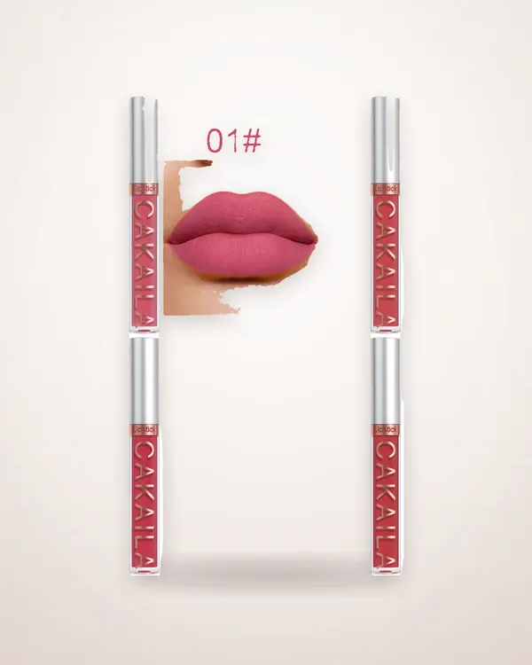 10-Piece Waterproof Matte Lip Gloss Set