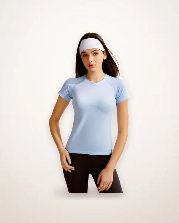 Short-Sleeve Quick-Dry Yoga Top