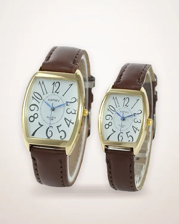 Square Ribbon Strap Watch