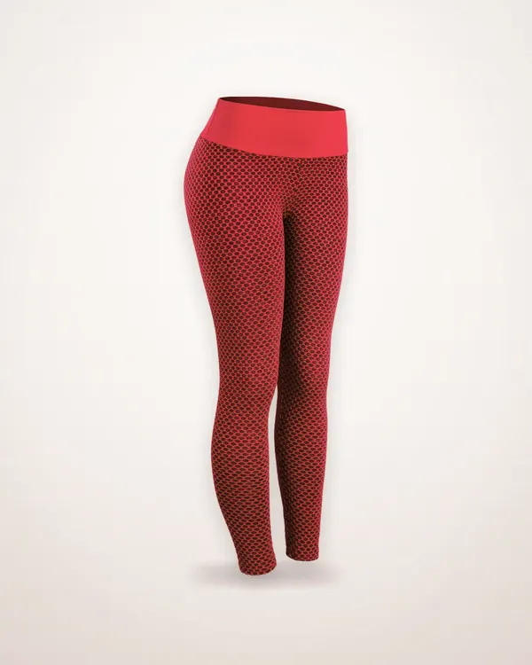 High-Waist Breathable Gym Leggings