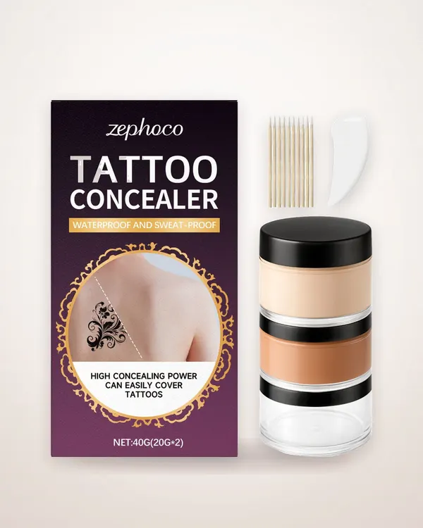 Soft-Finish Tattoo Concealer Kit