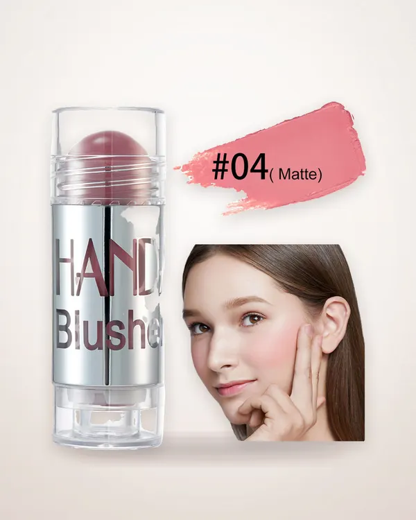 Cream Blush Stick with Soft Shimmer