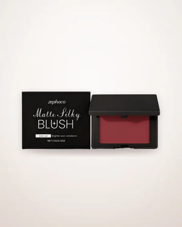 Pigmented Matte Red Blush