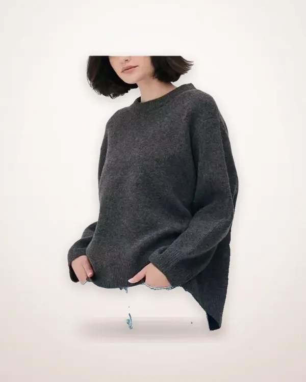 Soft Knit Crew Neck Pullover