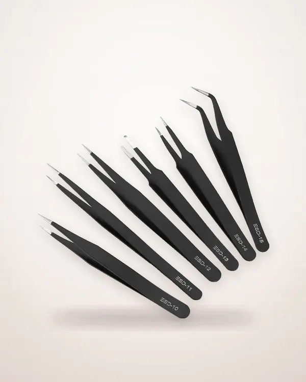 Pointed Stainless Steel Precision Tweezers