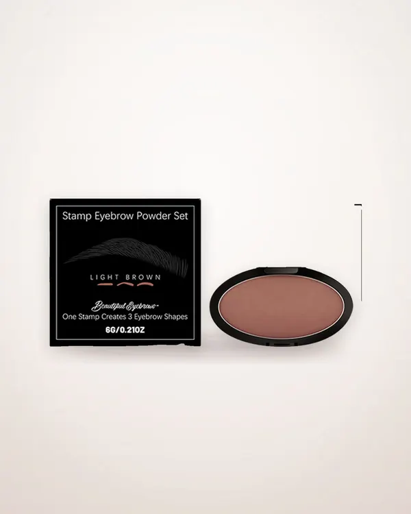 Waterproof Brow Powder Set with Three Seals