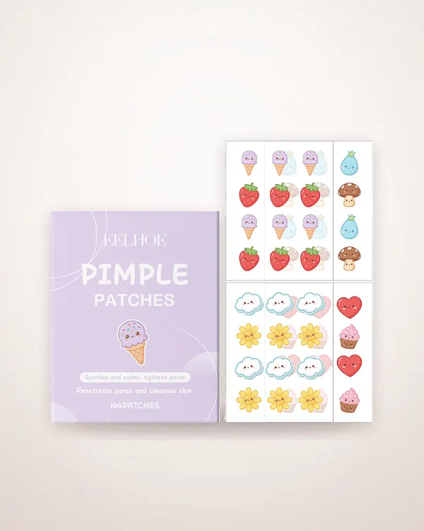 Transparent Hydrocolloid Blemish Patches