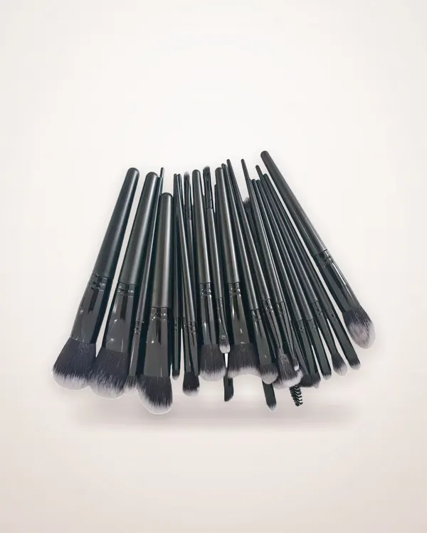 25-Piece Vegan Synthetic Makeup Brush Set