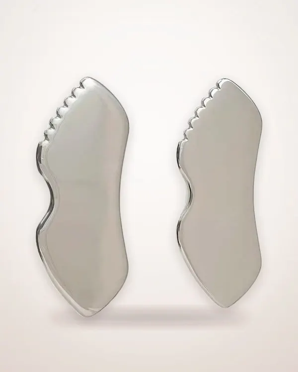Lip-Shaped Stainless Steel Gua Sha