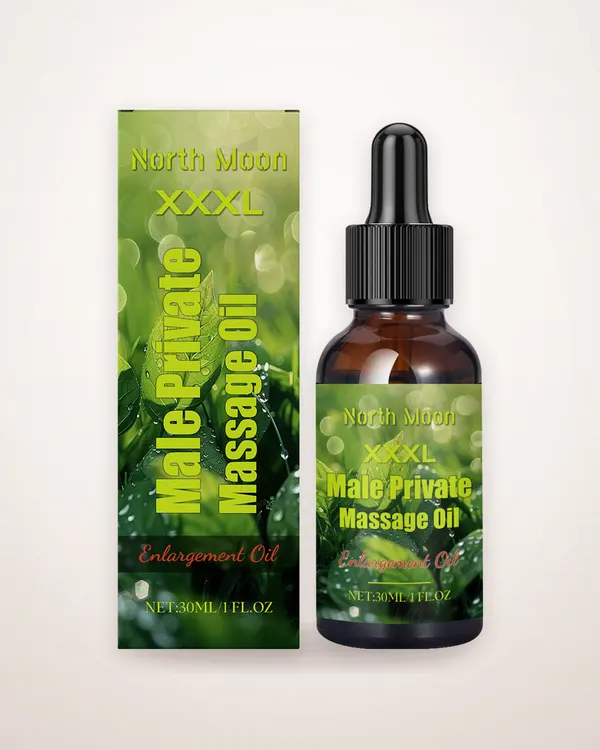 Herbal Body Oil for Men, Lasting Fragrance