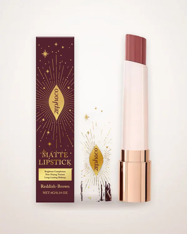 Red-Brown Matte Lipstick