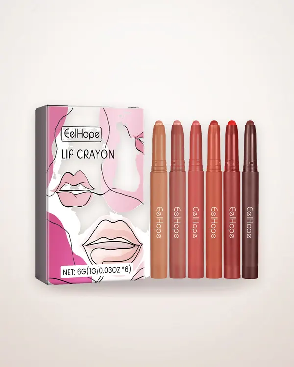 6-Piece Matte Lip Liner Set