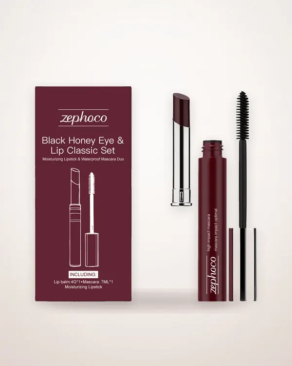 Black Honey Mascara and Lip Balm Set