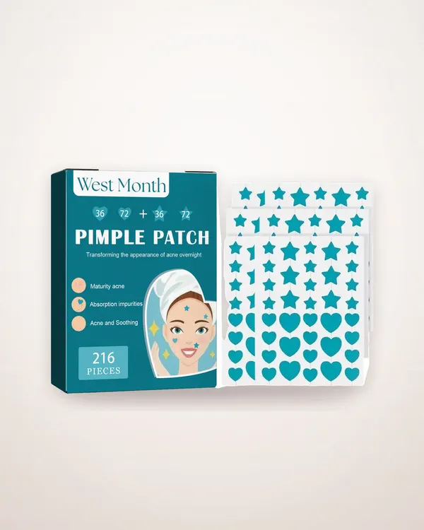 Invisible Waterproof Hydrocolloid Patches