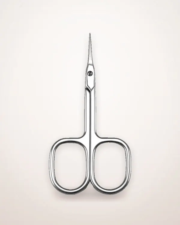 Curved Tip Stainless Steel Cuticle Scissors