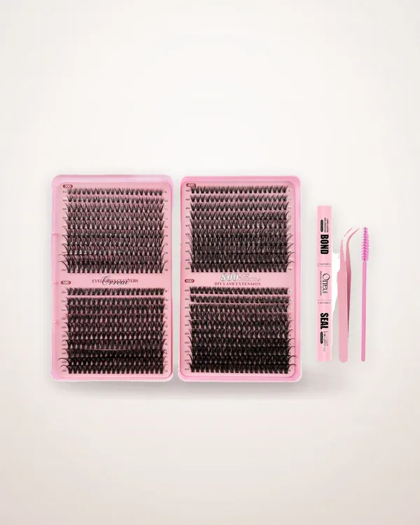 800-Cluster DIY Eyelash Extension Set