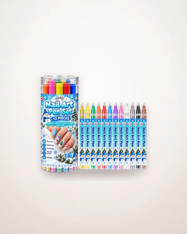 12-Piece Nail Art Pen Set