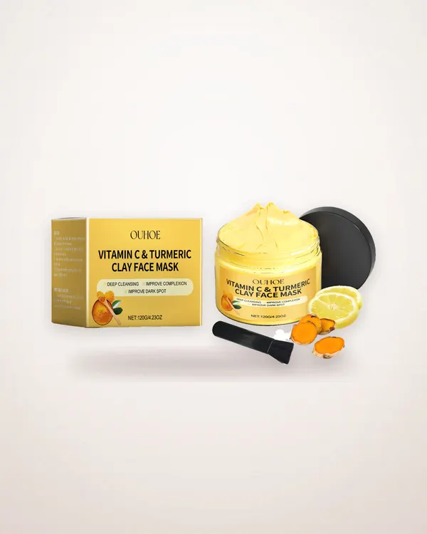 Vitamin C Turmeric Clay Mask