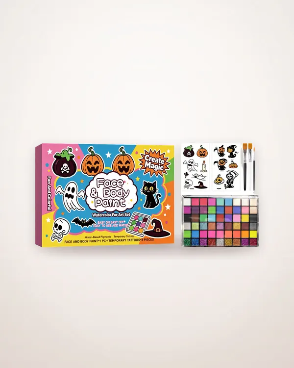 Watercolour Face and Body Paint Set