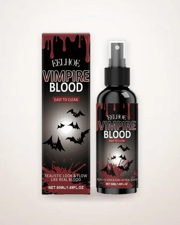 Fake Blood Spray for Halloween Makeup