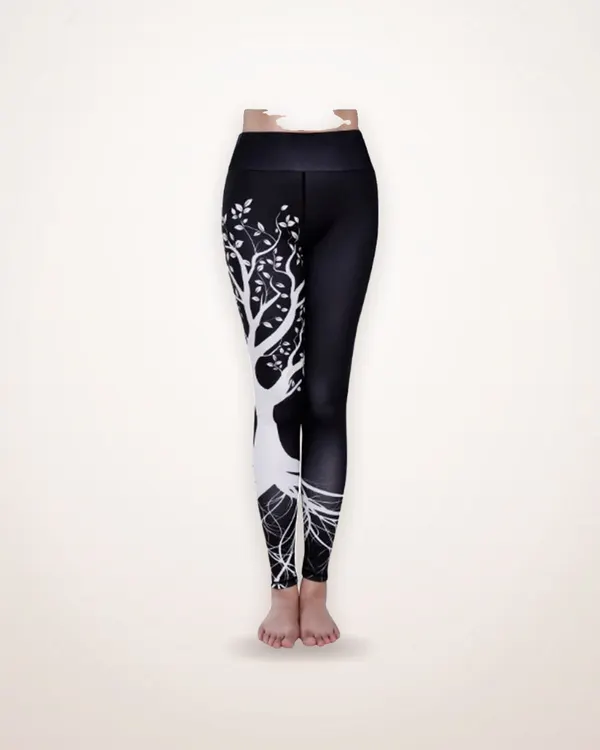 Slim Fit Yoga and Running Leggings