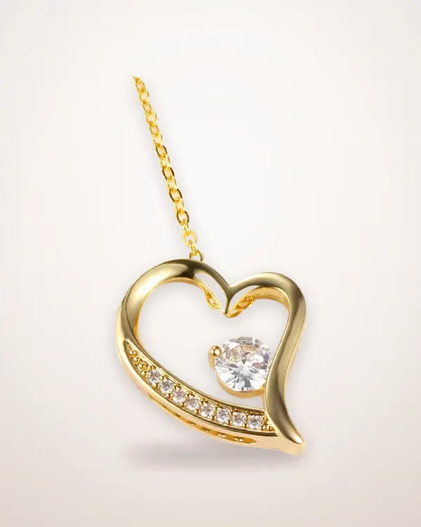 Heart Pendant 925 Silver Necklace