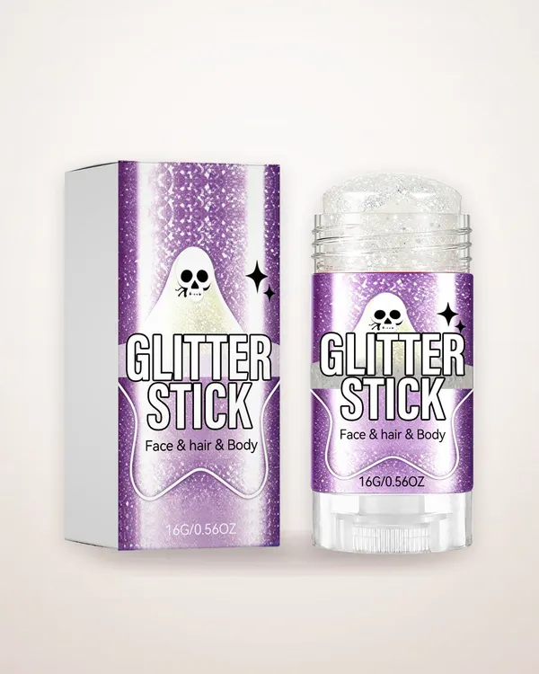 Glitter Makeup Stick in Bright White