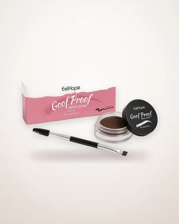 Deep Brown Brow Tint with Brush