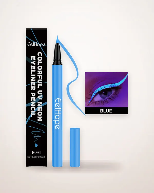Neon Blue Liquid Eyeliner Pen