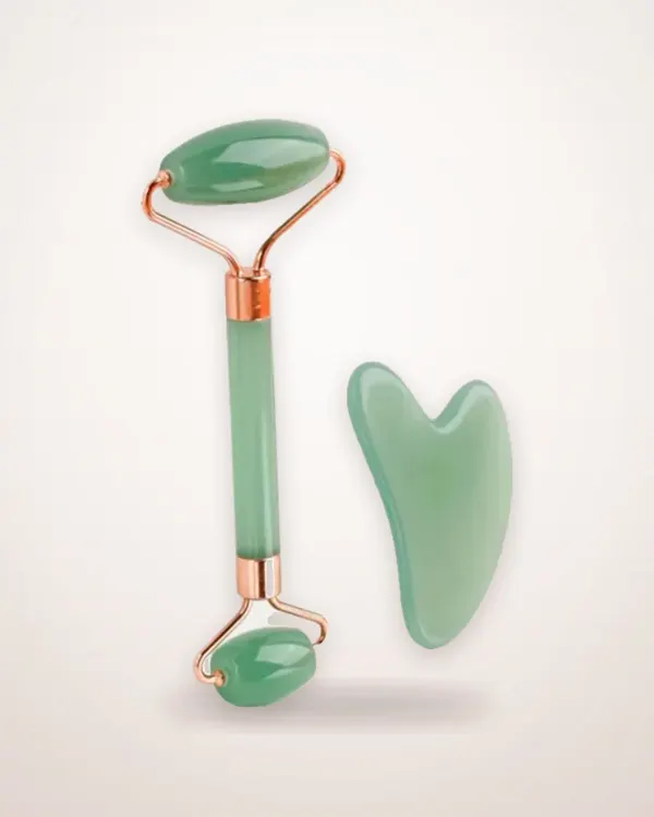 Resin Gua Sha Facial Massage Board Set