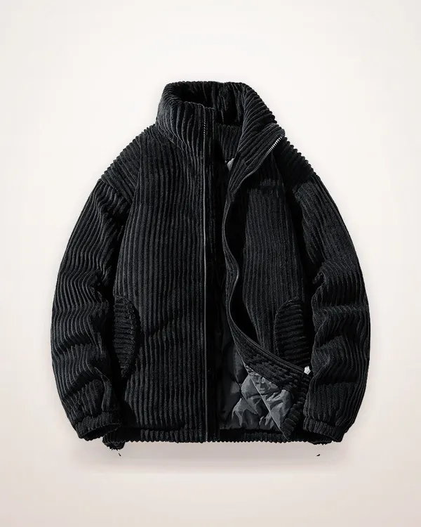 Loose Fit Windproof Padded Jacket