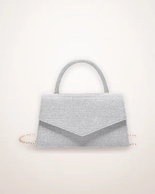 Stitched Square Shoulder Bag