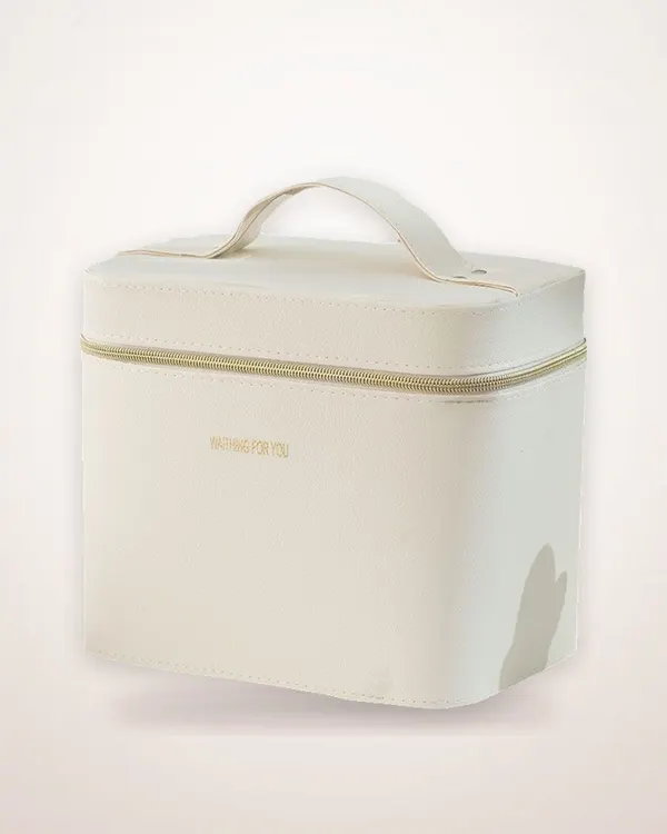 Expandable PU Cosmetic Case