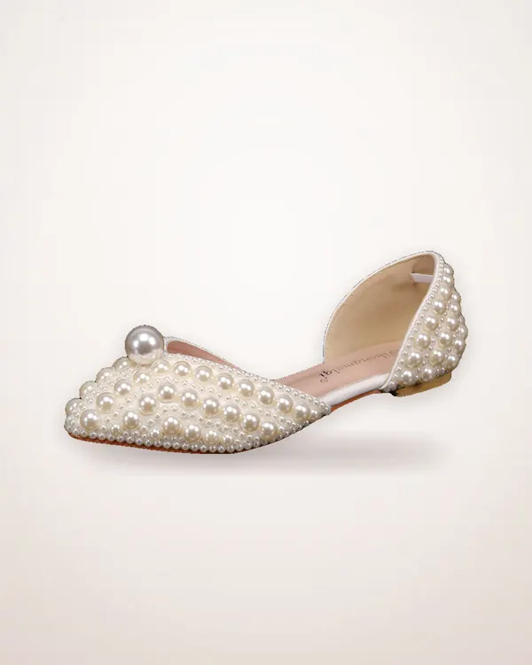 Rhinestone Peep-Toe Stiletto Pumps