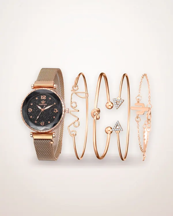 Starry Dial Roman Numeral Watch