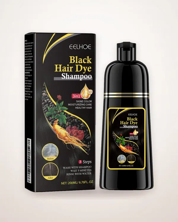 Plant-Based Hair Dye Shampoo