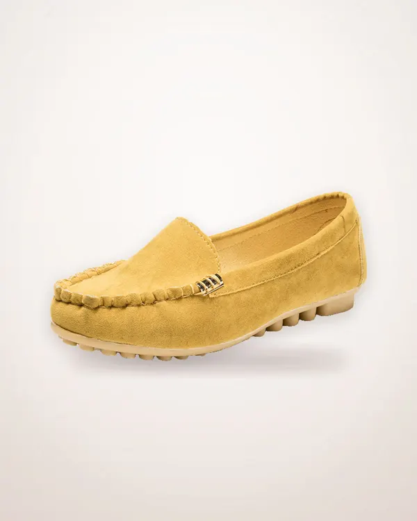 Round Toe Flat Pumps