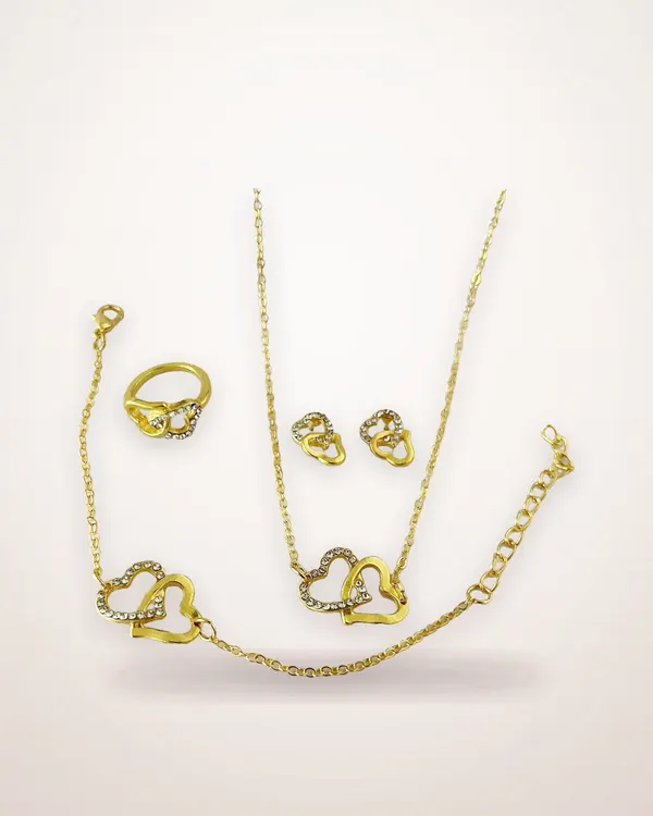 Butterfly Pendant Jewellery Set