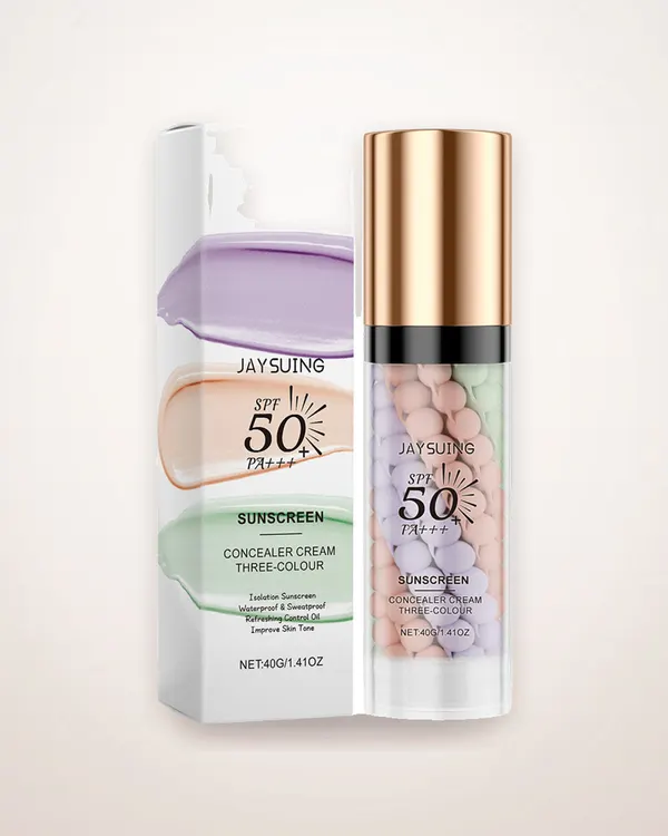Tri-Color Protective Barrier Cream Concealer