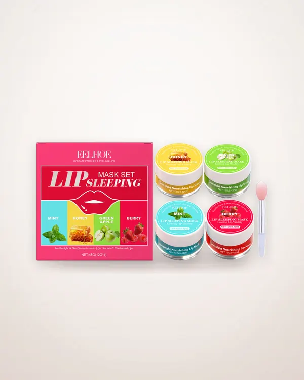 Four-Flavor Overnight Lip Mask Set
