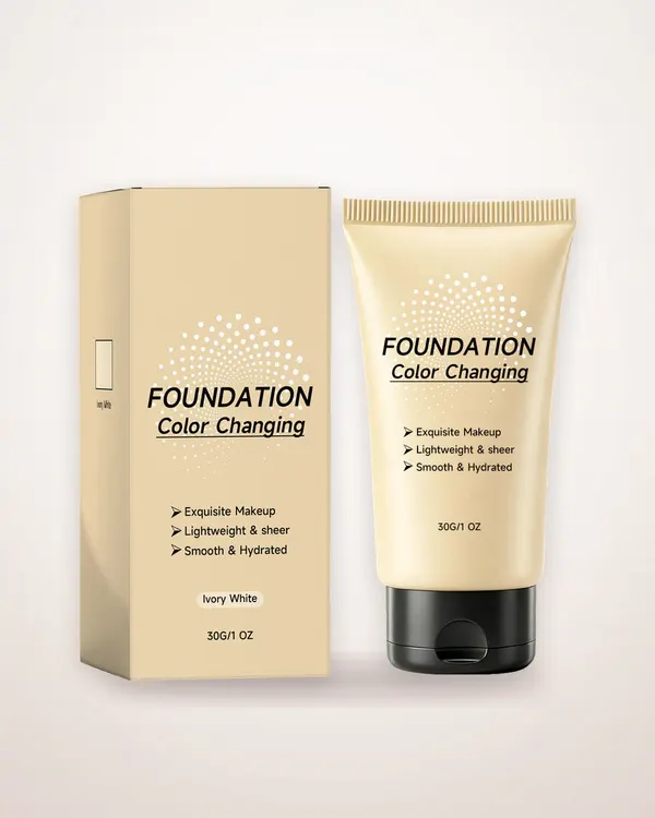 Color-Changing Liquid Foundation
