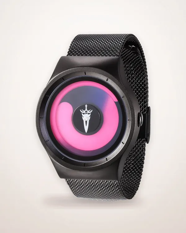 Steel Quartz Wristwatch, 40mm
