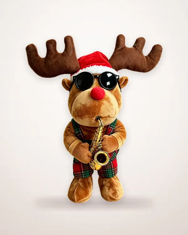 Novelty Christmas Print Sunglasses