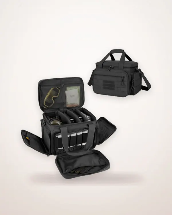 Magazine Storage Bag in Black Nylon
